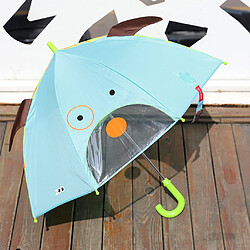 mignon animal de bande dessinée enfants parapluie automatique coupe-vent chien portable