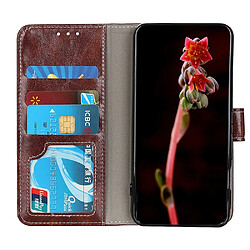 Acheter Wewoo Housse Coque Pour OPPO A9 2020 Etui à rabat horizontal Texture de Crazy Horse avec support et fentes cartescadre photo et portefeuille Marron