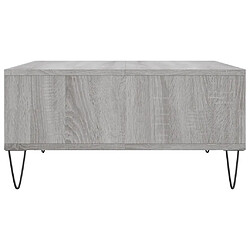 Acheter vidaXL Table basse sonoma gris 60x60x30 cm bois d'ingénierie