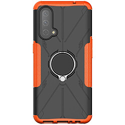 Coque en TPU 2-en-1, anti-chutte avec béquille pour votre OnePlus Nord CE 5G - orange