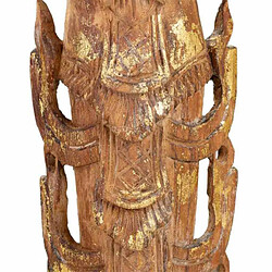 Figurine Décorative Alexandra House Living Marron Bois 7 x 76 x 12 cm pas cher