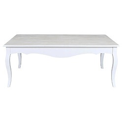 Acheter The Home Deco Factory Table basse en MDF Style romantique - L.118xH.45 cm - Blanc