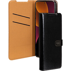 Bigben Etui Folio Wallet noir avec languette de fermeture pour Samsung Galaxy S22+ 5G