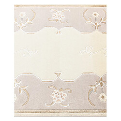 Vidal Tapis de couloir en laine 201x84 beige Darya pas cher