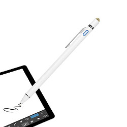 Stylet pour écrans tactiles Stylet actif rechargeable iPad Pencil 2 en 1 stylo numérique à pointe fine compatible avec iPhone/téléphone Android/iPad/ipad Air/iPad Pro/tablettes Samsung/etc. pas cher