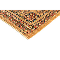 Avis Vidal Tapis de laine 159x110 brun Kashkuli