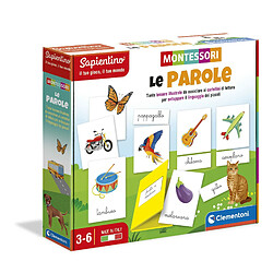 sapientino clementoni montessori le parole