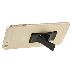 Wewoo Support Holder noir pour iPhone, Galaxy, Sony, HTC, Huawei, Xiaomi, Lenovo et autres smartphones Porte-téléphone pliable multi-fonctions universel Mini,