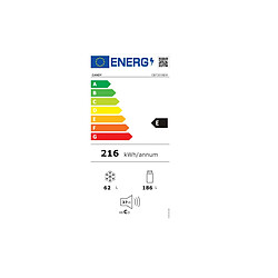 Réfrigérateur combiné intégrable à glissière 248l - CBT3518EW - CANDY
