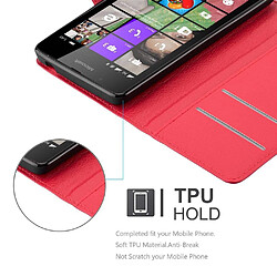 Avis Cadorabo Coque Nokia Lumia 540 Etui en Rouge