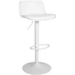 Non Tabouret de bar Almada simili cuir