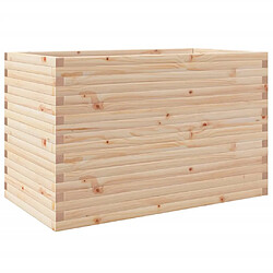 vidaXL Jardinière 110x60x68,5 cm bois de pin massif