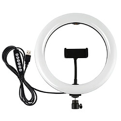 Yonis Ring Light LED 10 Modes 8 Couleurs RGB