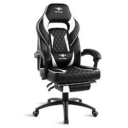 Spirit of Gamer FAUTEUIL Gaming Mustang Black repose jambes assise et dossiers capitonnés Accoudoirs articulés