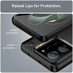 Avis Htdmobiles Coque pour Xiaomi 13T / 13T Pro 5G - housse etui silicone gel carbone + film ecran - NOIR