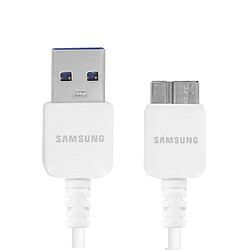 Avis Cable d'origine 3A Samsung Ref : ET-DQ11Y0WE - Blanc