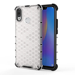 Wewoo Coque Pour Huawei Nova 3i Shockproof Honeycomb PC + TPU Case White