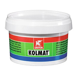 pate d'étancheité - griffon kolmat - pour raccords métalliques - pot de 450 grammes - griffon 6303665