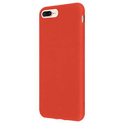 Avis Forcell Coque iPhone 7 Plus/iPhone 8 Plus Coque Soft Touch Silicone Gel - Rouge