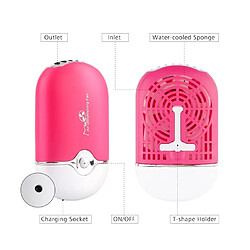 Acheter Wewoo Ventilateur électrique Magenta Portable Mini USB Chargeur Climatiseur Réfrigération Petit de poche