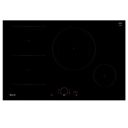 Table de cuisson induction 80cm 4 feux 7400w noir - T58FHS1L0 - NEFF