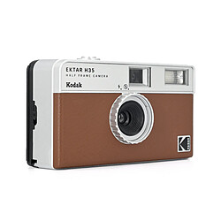 KODAK RK0102 - Appareil Photo H35 , Objectif optique 22mm, Convient aux films ISO 200/400 - Marron - Marron