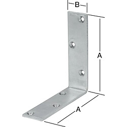 Equerre 200x200mm Nr 173200Z (Par 10)