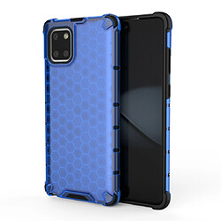 Wewoo Coque Pour Galaxy Note 10 Lite Shockproof Honeycomb PC + TPU Housse de protection Bleu