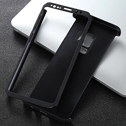 Wewoo Coque noir pour Samsung Galaxy S9 + givré PC dur entièrement enveloppé housse de protection pas cher