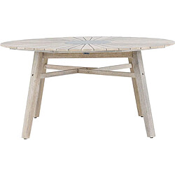 Venture Home Table de jardin ronde Rives.