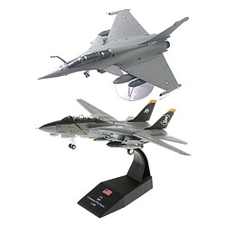 Acheter 2x 1:72 Dassault Rafale Fighter & 1: 100 F-14 Alloy Avion Decor