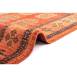 Avis Vidal Tapis de laine 162x108 rouge Kashkuli