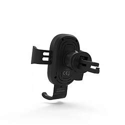 Jaym Support Voiture pour Smartphone avec Charge à Induction 15W et 2 Fixations Noir