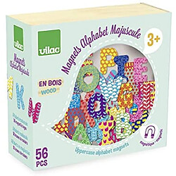 Vilac Lettres majuscules aimantees 56 pc