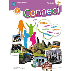 Connect, anglais 3e, palier 2, année 2 : A2-B1 : livre élève - Occasion