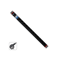 Rallonge 27'' 12 Tomas Schuko WP WPN-PDU-G02-12 Noir