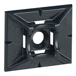 Legrand Embase adhésive 25 x 30 mm Noir