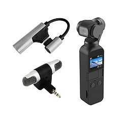 Avis Type C à 3,5 mm adaptateur audio sans fil externe Microphone Pour DJI Osmo Pocket