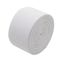 Bande élastique Plate Large De 17,5 Mètres Pour Les Vêtements De Couture De Pantalon Blanc Bricolage