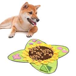 Avis Universal Tapis de tabac pour chiens de compagnie Tapis d'entraînement pour le nez Tapis d'odorat Bol d'alimentation lent Distributeur de nourriture Tapis pour soulager la contrainte