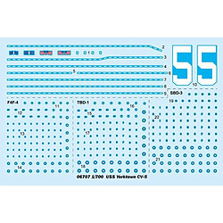 Avis Trumpeter Maquette Bateau Uss Yorktown Cv-5