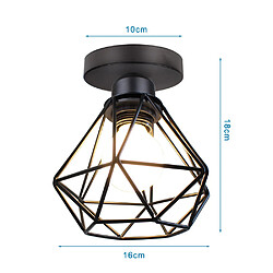 Avis STOEX Plafonnier Industriel en Métal, Suspension Luminaire Style Vintage Design