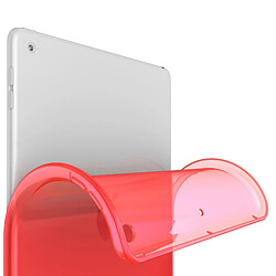 Acheter OKULI Transparent Étui Silicone Coque Housse Case Cover pour Apple iPad (10.2) (2019-2020) en Rouge