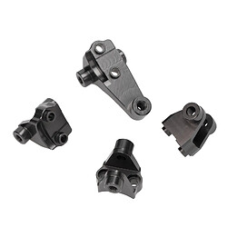 Acheter Support D'amortisseur Inférieur D'essieu Avant Arrière En Alliage Pour Trax-xas TRX-4 1/10 RC Gris