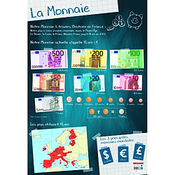 Poster pédagogique - Monnaie - 52 x 76 cm