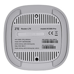 Avis Router ZTE MC888 Pro