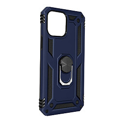 Avizar Coque iPhone 13 Pro Max Antichoc Hybride Bague Support Vidéo bleu