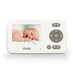 Alecto Babyphone avec caméra et écran couleur 2.4" DVM-71 Blanc-Taupe