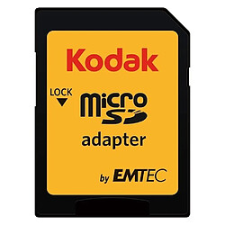 Avis KODAK Micro SDXC 64GB Premium : Vitesse et Fiabilité pour un Stockage Exceptionnel - Noir