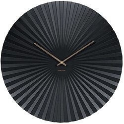 Horloge en métal Sensu Ø 50 cm Noir - Karlsson